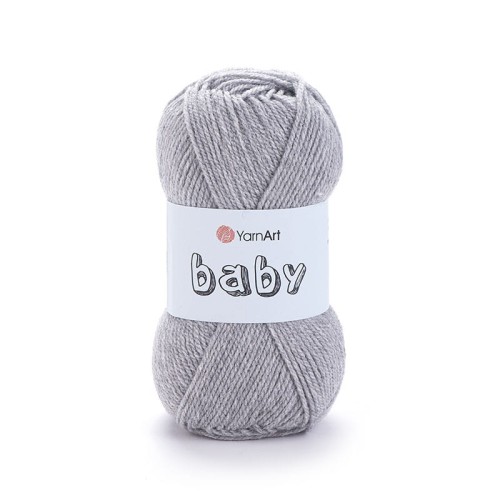 Włóczka YarnArt Baby 195 / szary