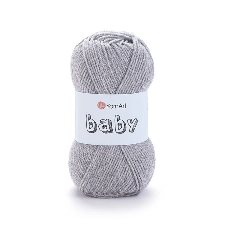 Włóczka YarnArt Baby 195 / szary