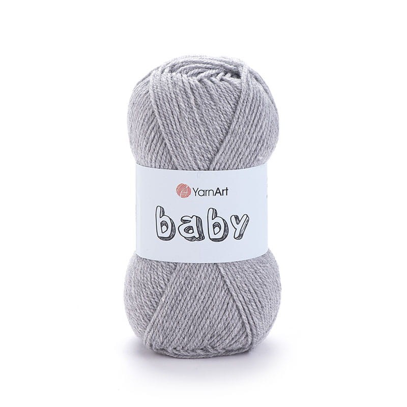 Włóczka YarnArt Baby 195 / szary