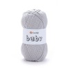 Włóczka YarnArt Baby 855 / jasny szary