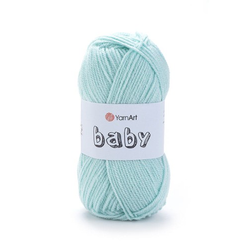 Włóczka YarnArt Baby 856 / blada mięta