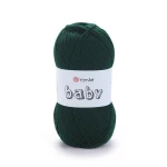 Włóczka YarnArt Baby 590 / butelkowa zieleń