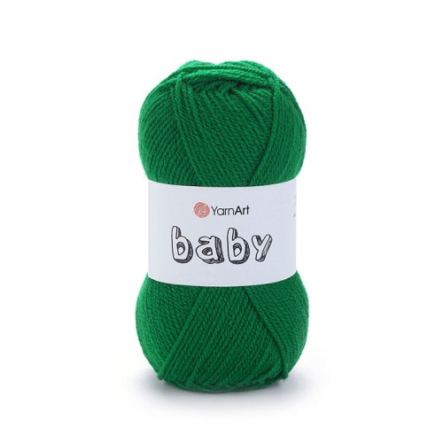 Włóczka YarnArt Baby 338 / zieleń