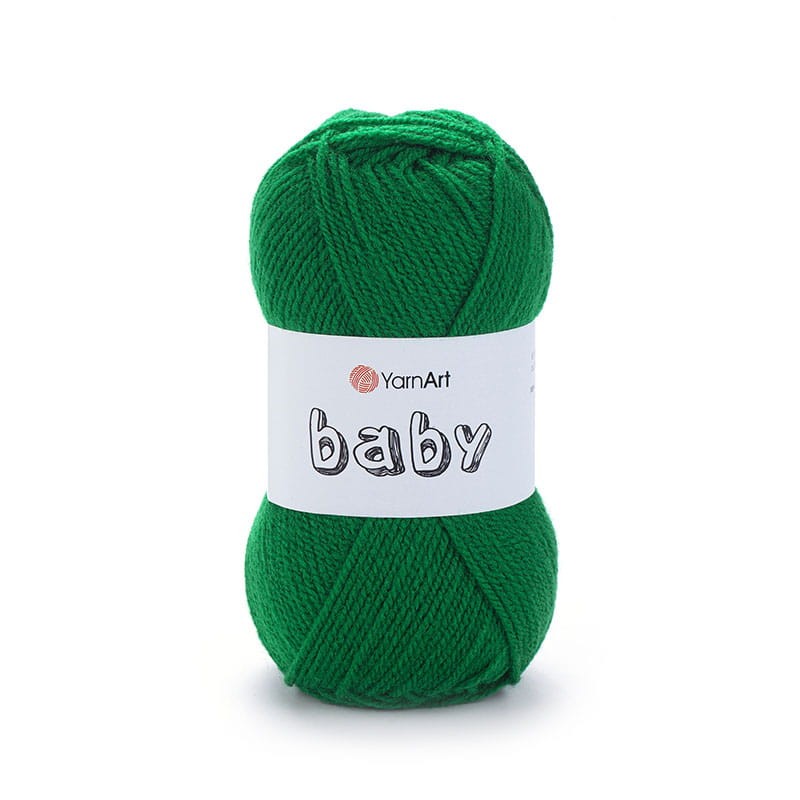 Włóczka YarnArt Baby 338 / zieleń