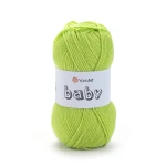 Włóczka YarnArt Baby 13854 / jasna zieleń