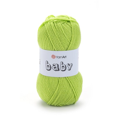 Włóczka YarnArt Baby 13854 / jasna zieleń