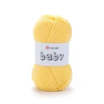 Włóczka YarnArt Baby 315 / jasny żółty
