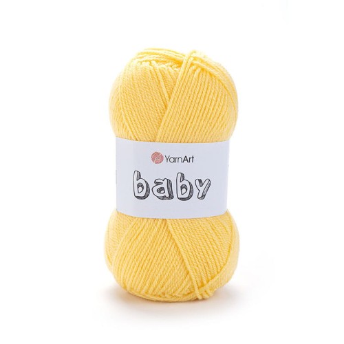 Włóczka YarnArt Baby 315 / jasny żółty