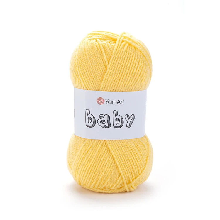 Włóczka YarnArt Baby 315 / jasny żółty