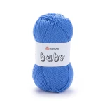 Włóczka YarnArt Baby 600 / niebieski