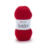 Włóczka YarnArt Baby 576 / czerwień