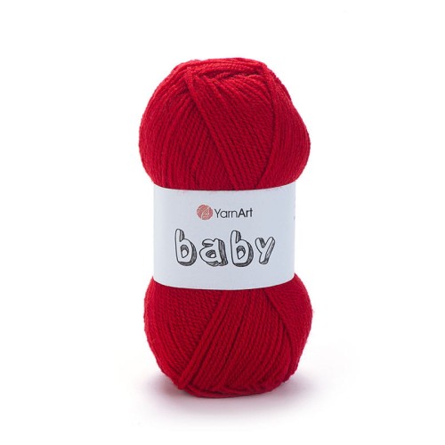 Włóczka YarnArt Baby 576 / czerwień