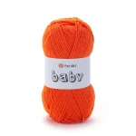 Włóczka YarnArt Baby 8279 / pomarańcz
