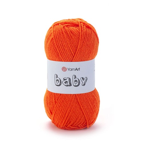 Włóczka YarnArt Baby 8279 / pomarańcz