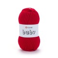 Włóczka YarnArt Baby 156 / ognista czerwień