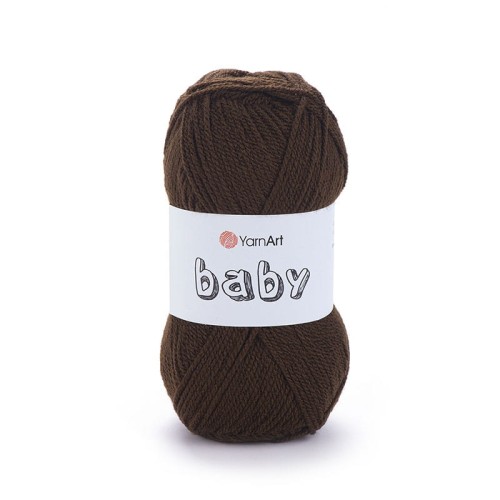 Włóczka YarnArt Baby 1182 / brąz