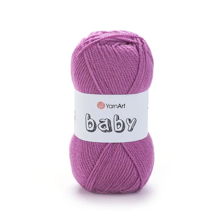 Włóczka YarnArt Baby 560 / jasny fiolet
