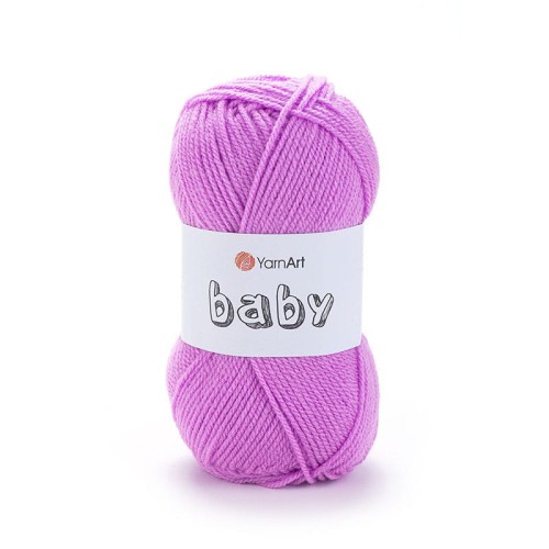 Włóczka YarnArt Baby 635 / wrzos