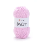 Włóczka YarnArt Baby 649 / pudrowy róż
