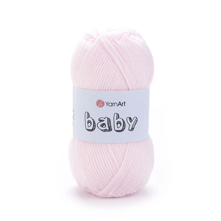 Włóczka YarnArt Baby 853 / blady róż