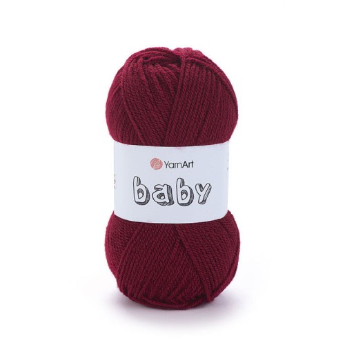 Włóczka YarnArt Baby 577 / burgund