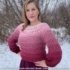 Wzór: Sweterek Nathalie od Kotek i Motek; Autorka: @cuda.z.haczyka