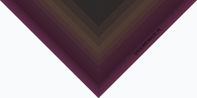 KOKONEK Merino 860 Kotek i motek Nathalie 03 - Czekolada/ciemny brąz/wino melanż/wino/burak