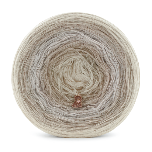 KOKONEK Merino 865 Kotek i motek Nathalie 08 - Jasny beż/safari/popielaty/safari/jasny beż