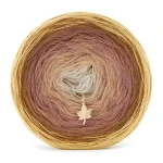 KOKONEK Merino 867 Kotek i motek Nathalie 10 - Ptysiowy/karmel melanż/terakota/ciepły beż/jasny beż