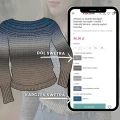 Zestaw na sweter/kardigan Nathalie od Kotek i motek / Kokonki Merino - własny wybór kolorów