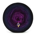 Zestaw na sweter/kardigan Nathalie od Kotek i motek 06 / Kokonki Merino / Kruczy/granat/fiolet/śliwka/ciemny cyklamen