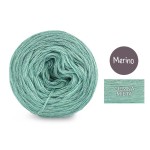 KOKONEK Mono Merino jeden kolor - ciemna mięta / 250m