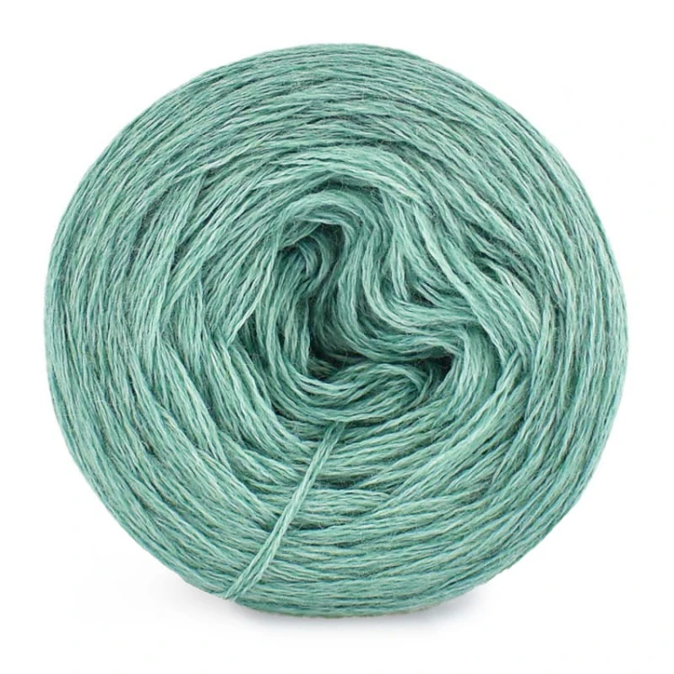 KOKONEK Mono Merino jeden kolor - ciemna mięta / 250m