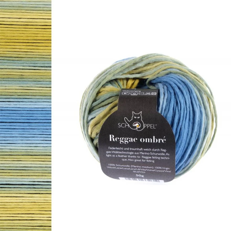 Włóczka Schoppel Reggae Ombre 2436 / Woodruff