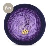 KOKONEK Pure P194 - Navy/śliwka/jasny fiolet/fiołek