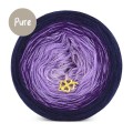 KOKONEK Pure P194 - Navy/śliwka/jasny fiolet/fiołek