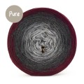 Pure P167 - Buraczki/ciemny szary/szary/jasny szary