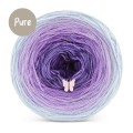 KOKONEK Pure P182 - Baby blue/fiołek/jasny fiolet/śliwka
