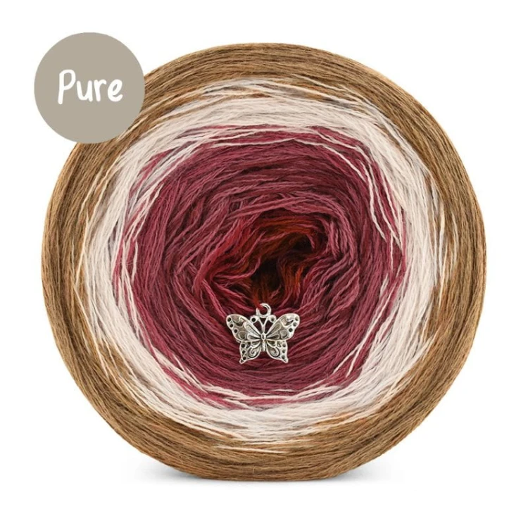 KOKONEK Pure P195 - Ciastko korzenne/chłodny beż/lody porzeczkowe/bordo