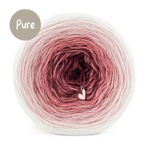 KOKONEK Pure P164 - Krem/pastelowy róż/malwa/lody porzeczkowe