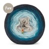 KOKONEK Pure P169 - Ciemny szary/petrol/patyna/chłodny beż
