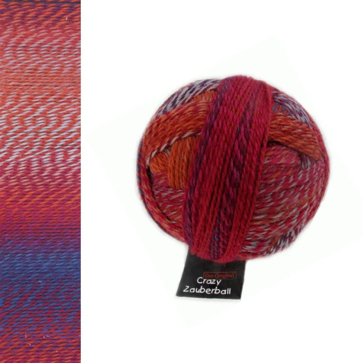 Włóczka skarpetkowa Schoppel Zauberball Crazy 2231 / Nonferrous Metal