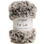 Příze Go Handmade Fur Lux 17665 / medvěd
