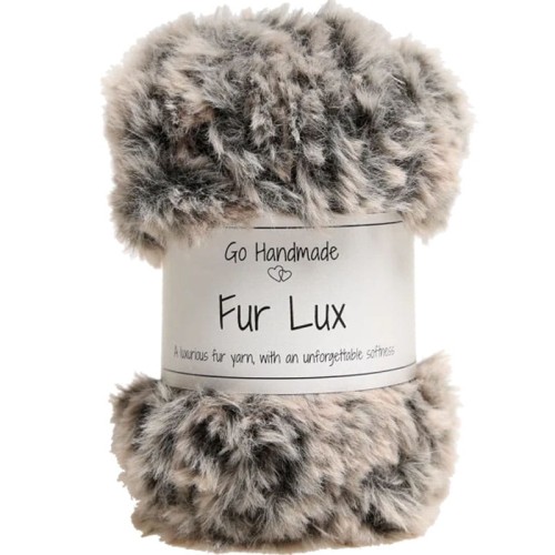 Włóczka Go Handmade Fur Lux 17665 / niedźwiedź