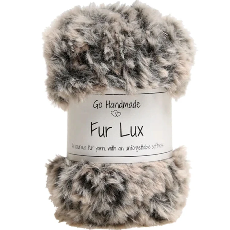 Włóczka Go Handmade Fur Lux 17665 / niedźwiedź