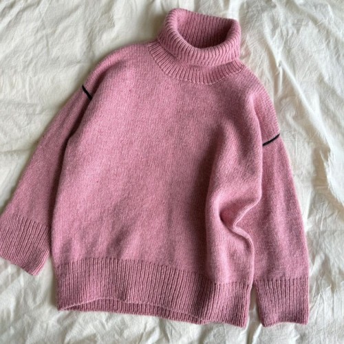 Wzór PetiteKnit / Linea Sweater - w języku angielskim + tłumaczenie PL