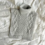 Wzór PetiteKnit / Dagmar Neck - w języku angielskim
