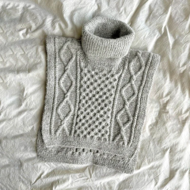 Wzór PetiteKnit / Dagmar Neck - w języku angielskim