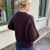 Wzór PetiteKnit / Hannah Sweater V-neck - w języku angielskim + tłumaczenie PL