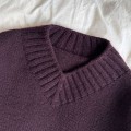 Wzór PetiteKnit / Hannah Sweater V-neck - w języku angielskim + tłumaczenie PL